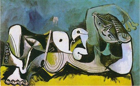 Lying female nude with cat (1964) by Pablo Picasso – Artchive